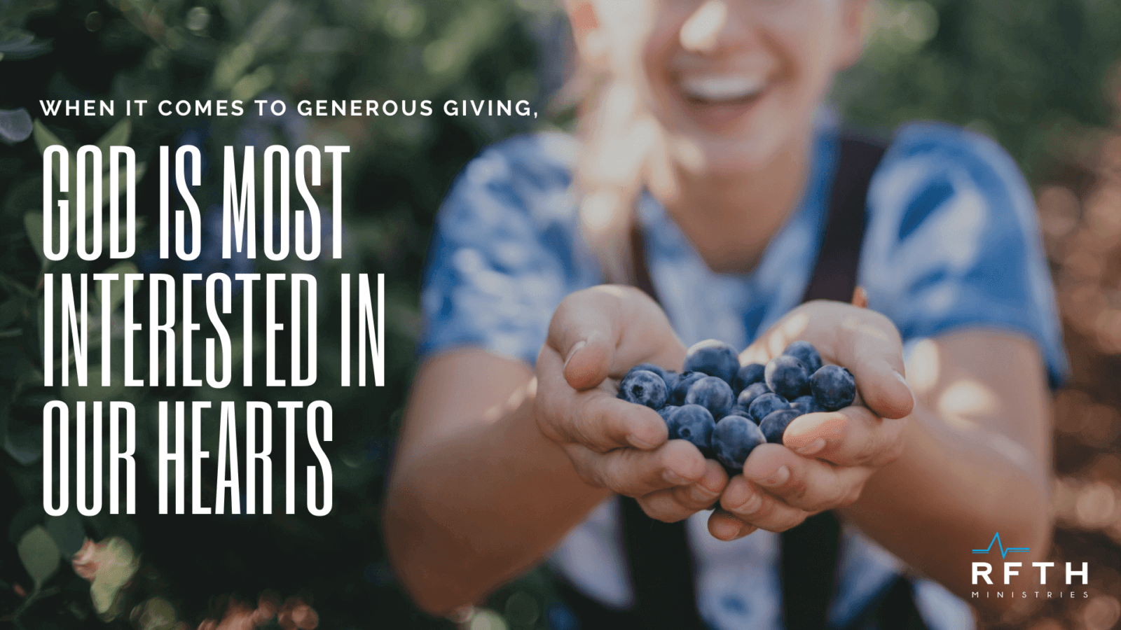 From a Heart of Joy Principle 3 in Living & Giving Expectantly